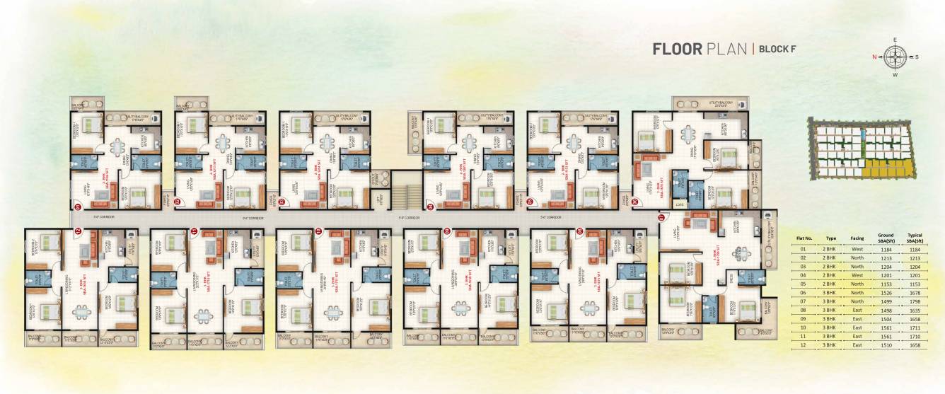  sandalwoods Block A Cluster Plan