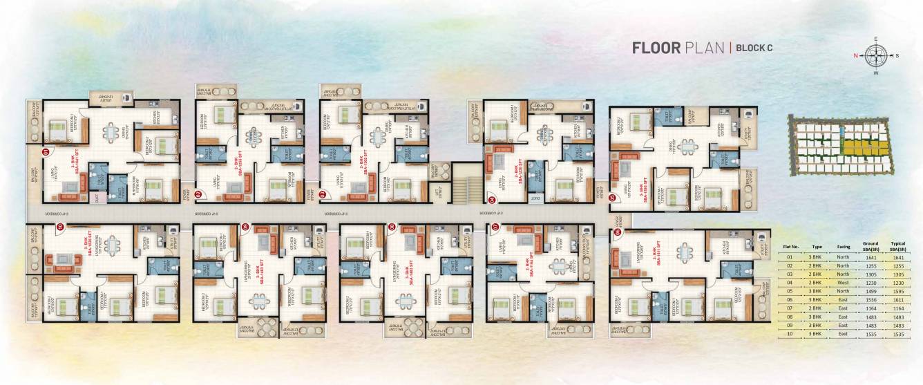  sandalwoods Block D Cluster Plan