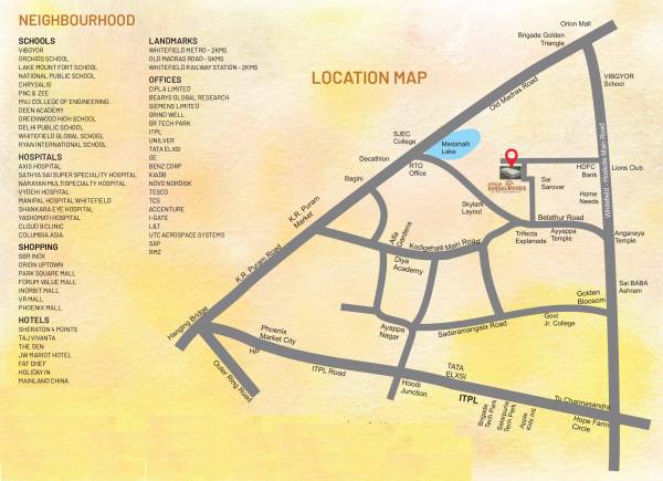  sandalwoods Location Plan