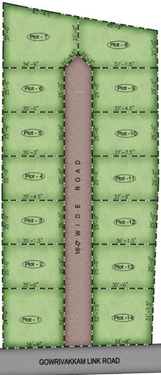  royal nest Layout Plan