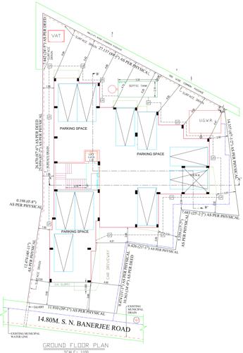  swarnataree-apartment Swarna Taree Apartment Cluster Plan for ground Floor