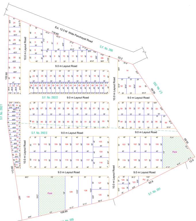  nest valley Layout Plan