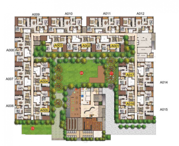  majestica Block 5 Cluster Plan
