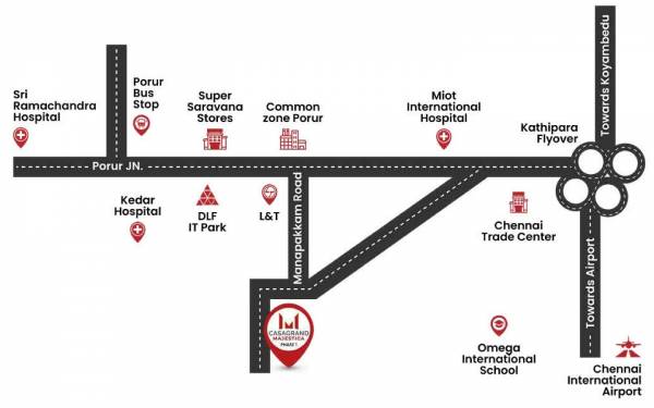  majestica Location Plan