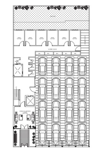  floor-dlf-phase-3 Palm Floor DLF Phase 3 Cluster Plan for Car Parking  Floor