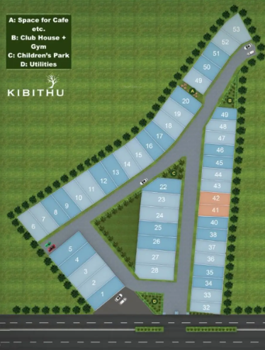  homes Layout Plan