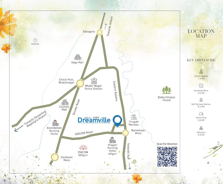  casa dreamville Location Plan