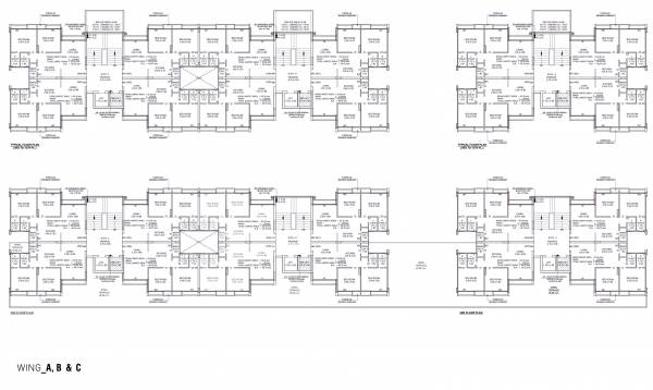 Block A,B, & C Cluster Plan shagun-heights Block A,B, & C Cluster Plan