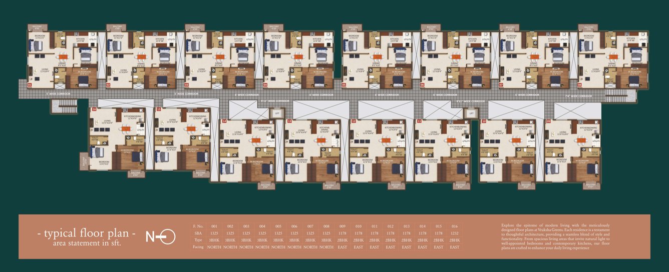  vruksha greens Greens Cluster Plan