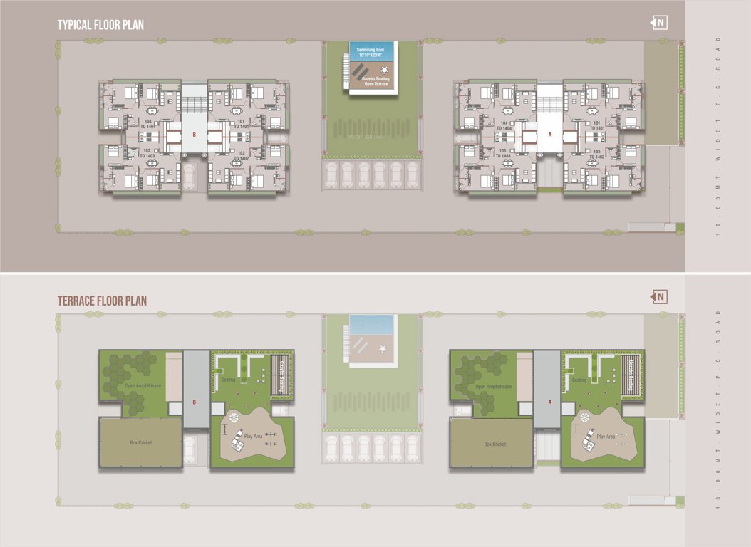  heights Block A Cluster Plan
