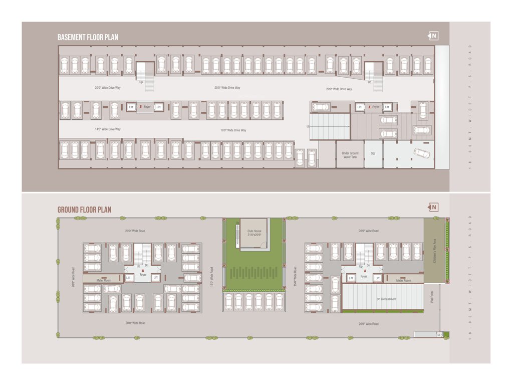  heights Block A Cluster Plan