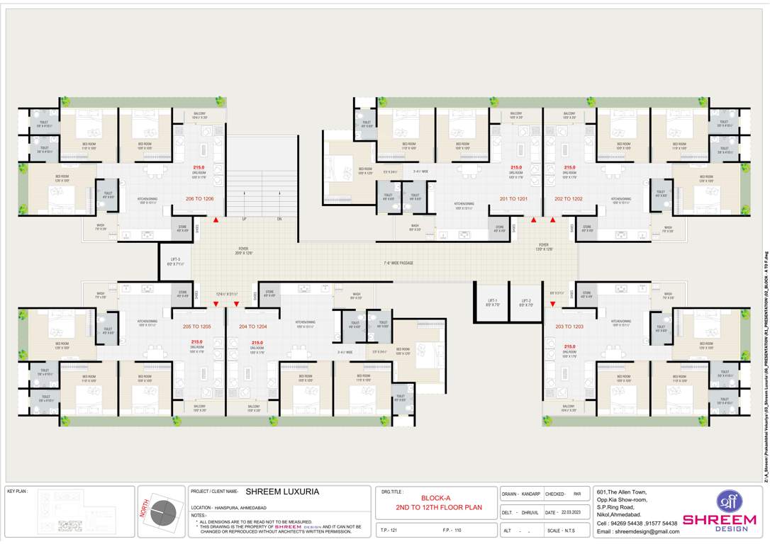  shreem luxuria A Cluster Plan