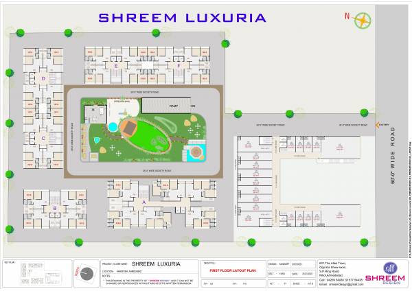  shreem-luxuria Layout Plan