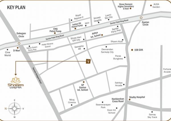  shreem-luxuria Location Plan