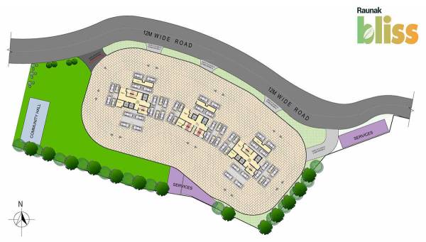  raunak-bliss-b4 Master Plan