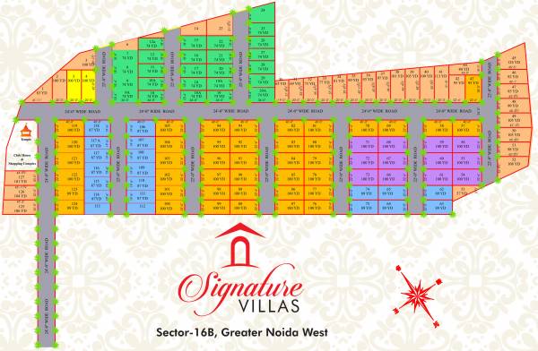  signature-villas Layout Plan
