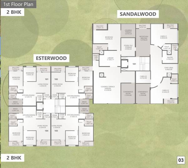  parkwoods-tower-m Tower M Cluster Plan for 1st Floor