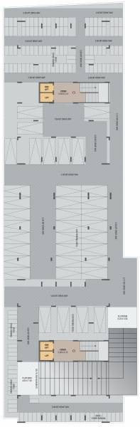 atharva-elanza Block A And Block B Basement 1 Cluster Plan