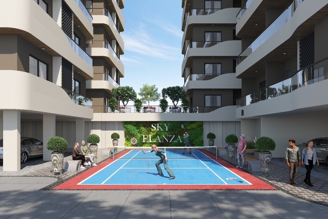 sky elanza Badminton Court