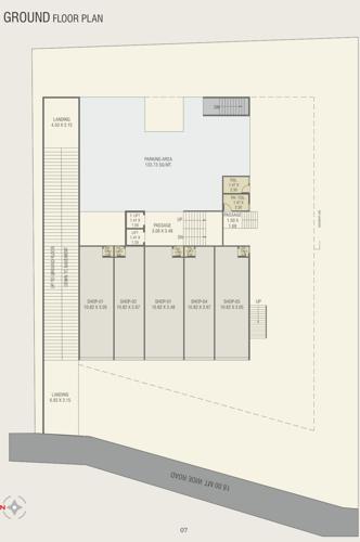  signature-residency Signature Residency Cluster Plan for ground Floor