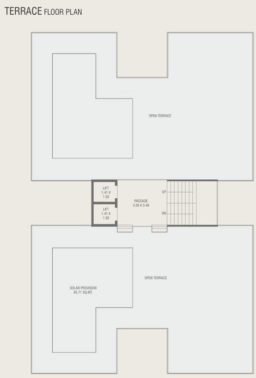 signature residency Signature Residency Terrace Cluster Plan