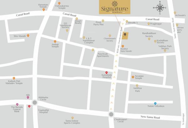  signature-residency Location Plan