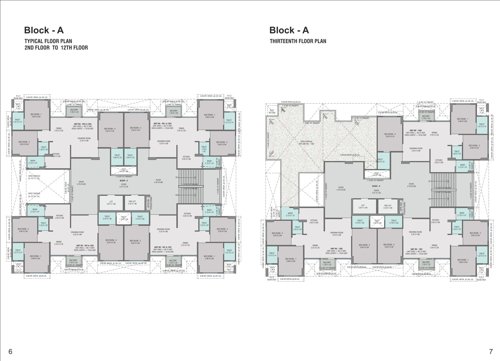  festival-o2 Block A Cluster Plan from 2nd to 13th Floor