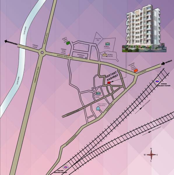  geetant-ashray Location Plan