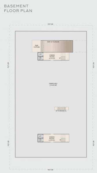 Block A And Block B Basement Cluster Plan florencia Block A And Block B Basement Cluster Plan