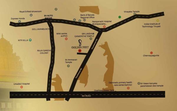Location Plan golden-feet Location Plan