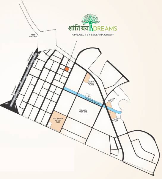  shantiban-dreams Location Plan