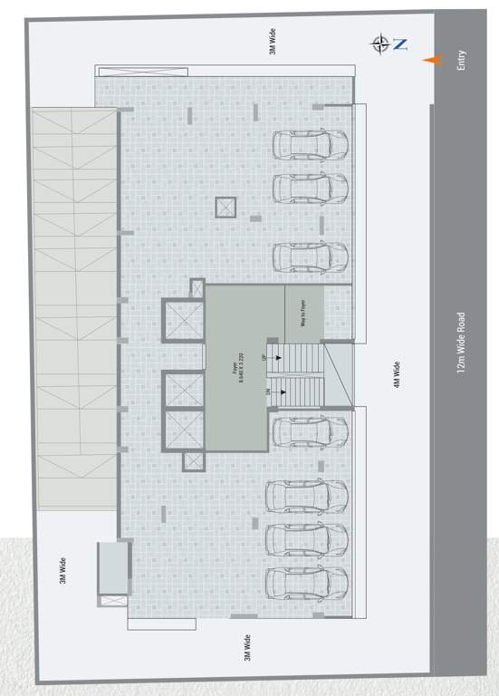  sindur sattva Sindur Sattva Cluster Plan For Ground Floor