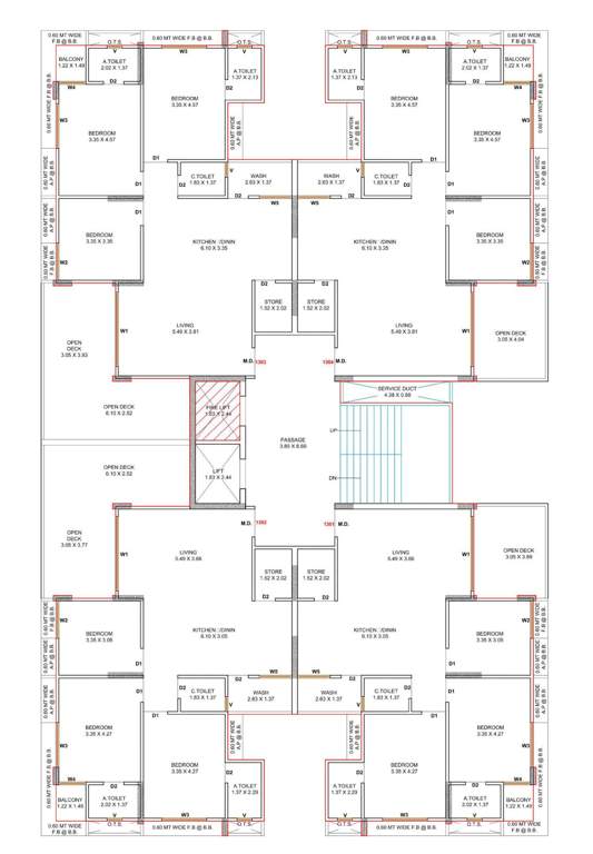  avkash 2 Avkash 2 Cluster Plan for 13th Floor