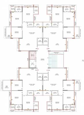  avkash-2 Avkash 2 Cluster Plan for 9th Floor