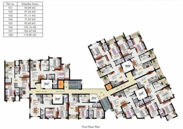  townpark Cluster Plan