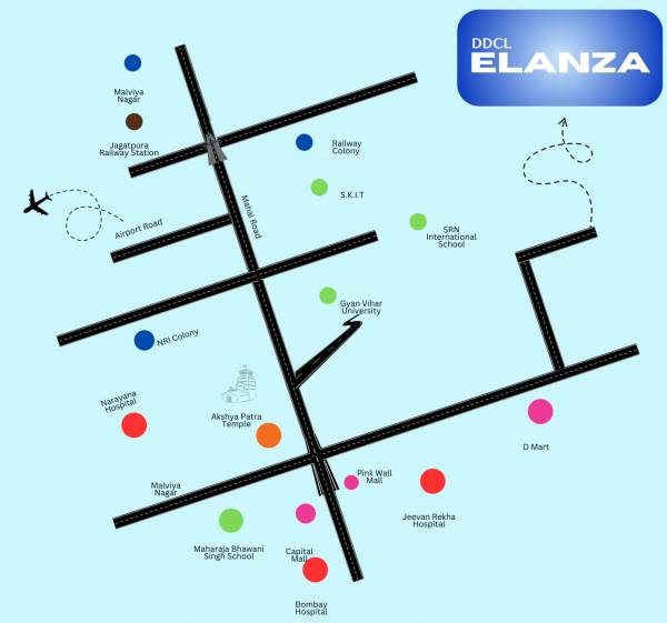  elanza Location Plan