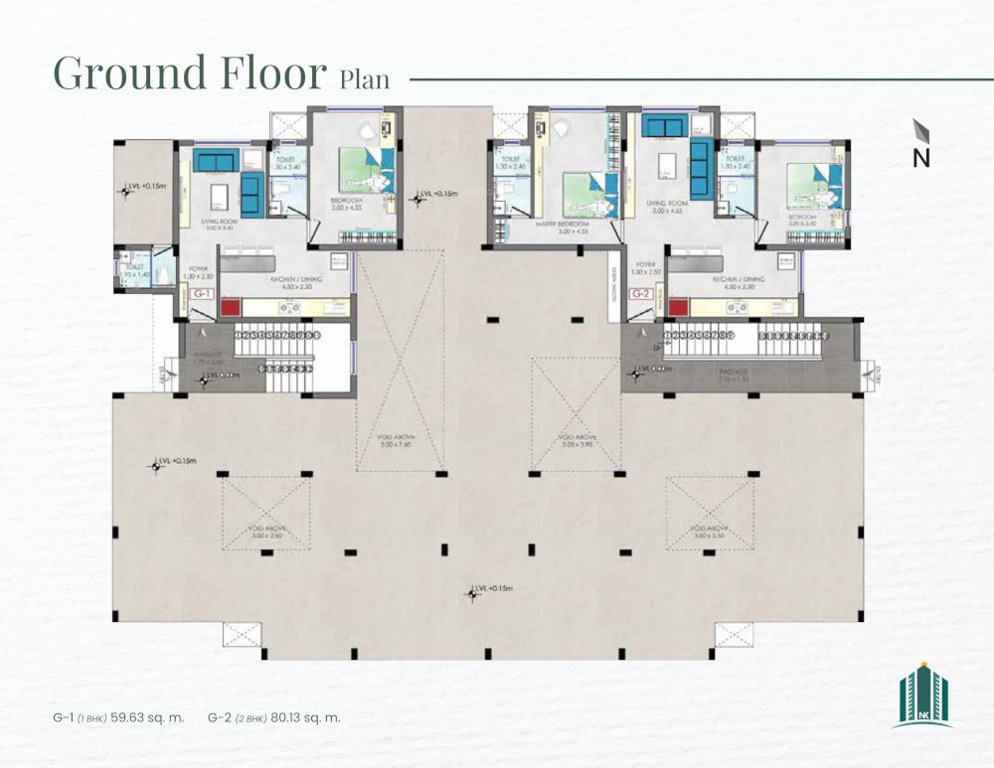  salbelina residency Cluster Plan