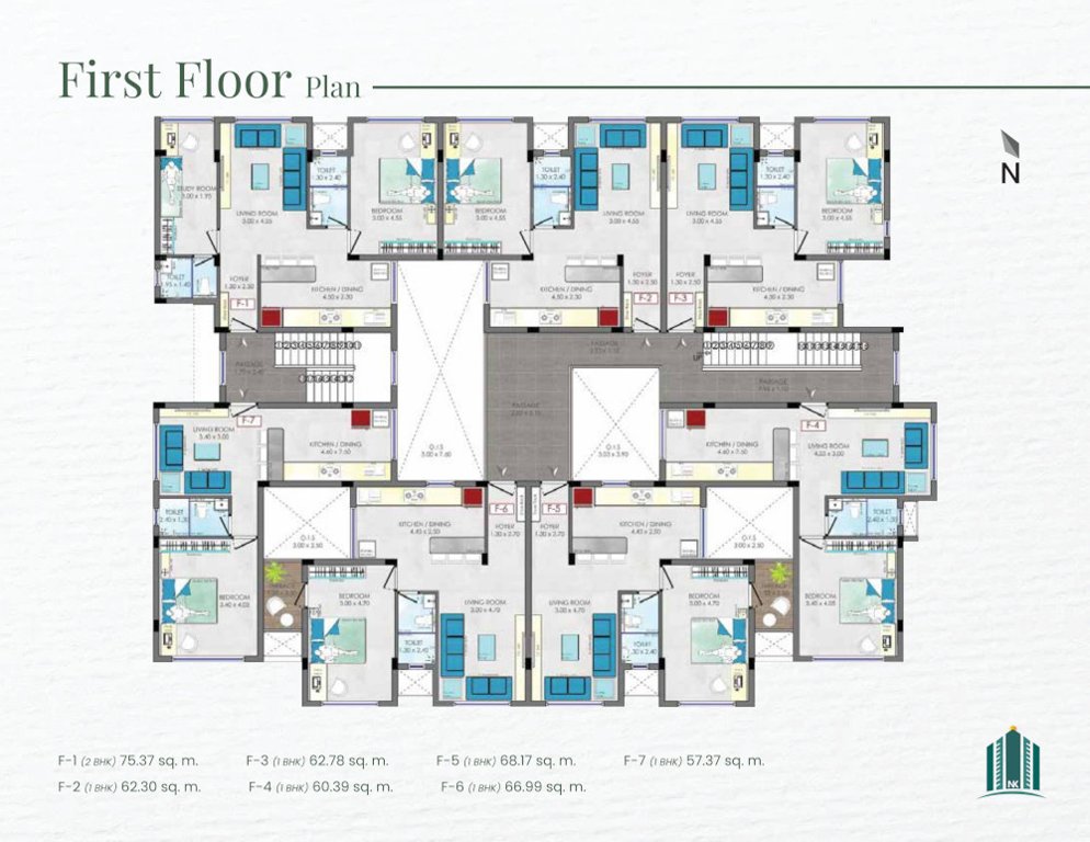  salbelina residency Cluster Plan