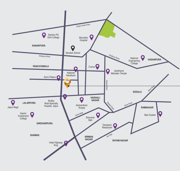  celesta Location Plan