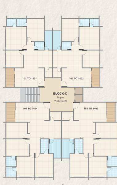  fortune-empire Block C Cluster Plan