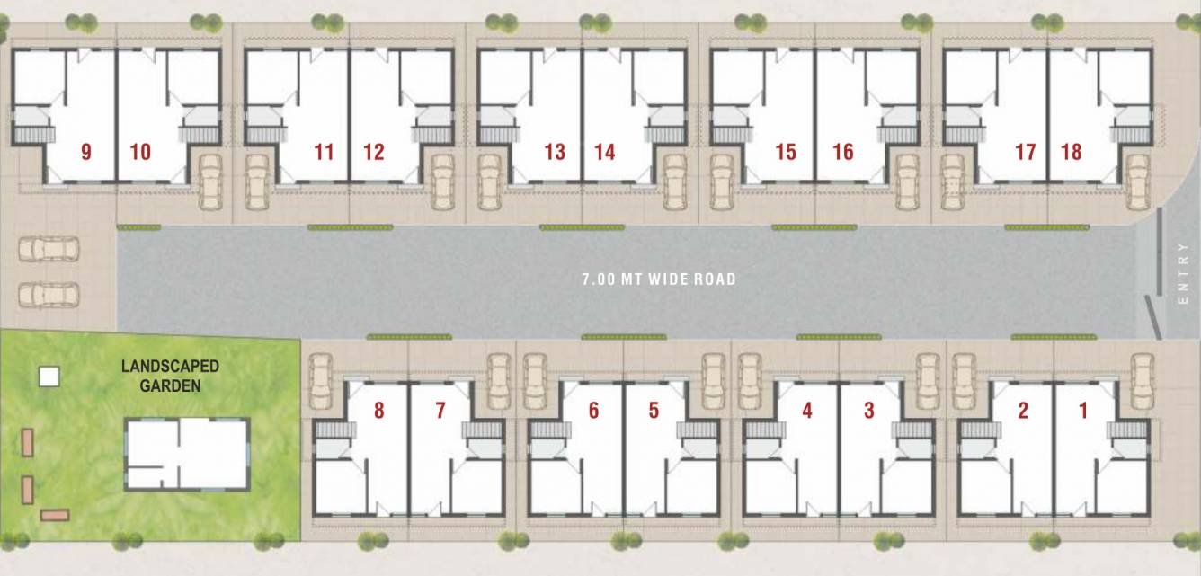 pearl residency Layout Plan