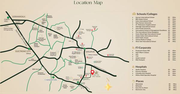  life-on-the-green Location Plan