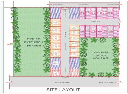  nature-villas Layout Plan