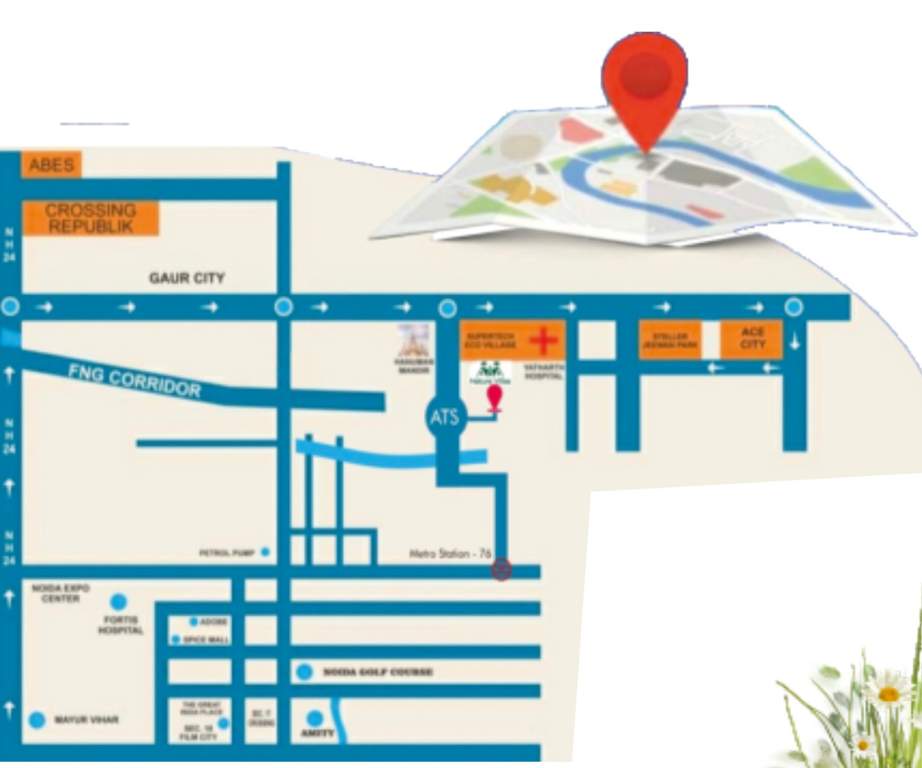  nature villas Location Plan