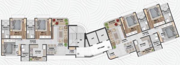  nava-geeta Plot A Wing A Cluster Plan