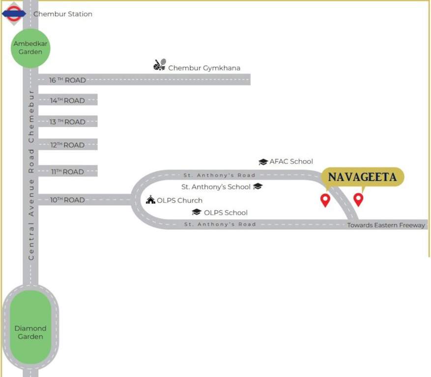  nava geeta Location Plan