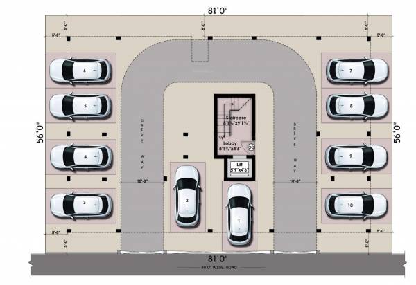  subakirudh Subakirudh Cluster Plan for ground Floor