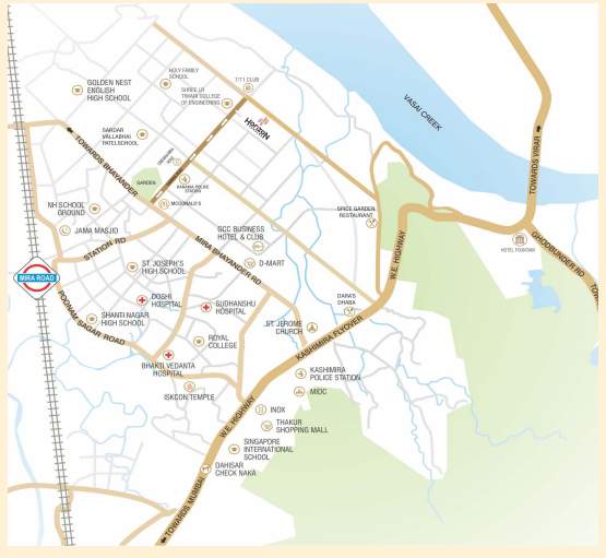  horizon Location Plan