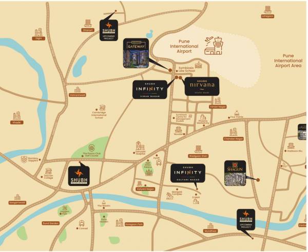  nirvana-viman-nagar-phase-ii Location Plan