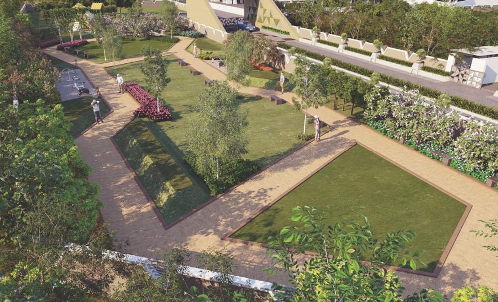  the mpire building e Jogging Track